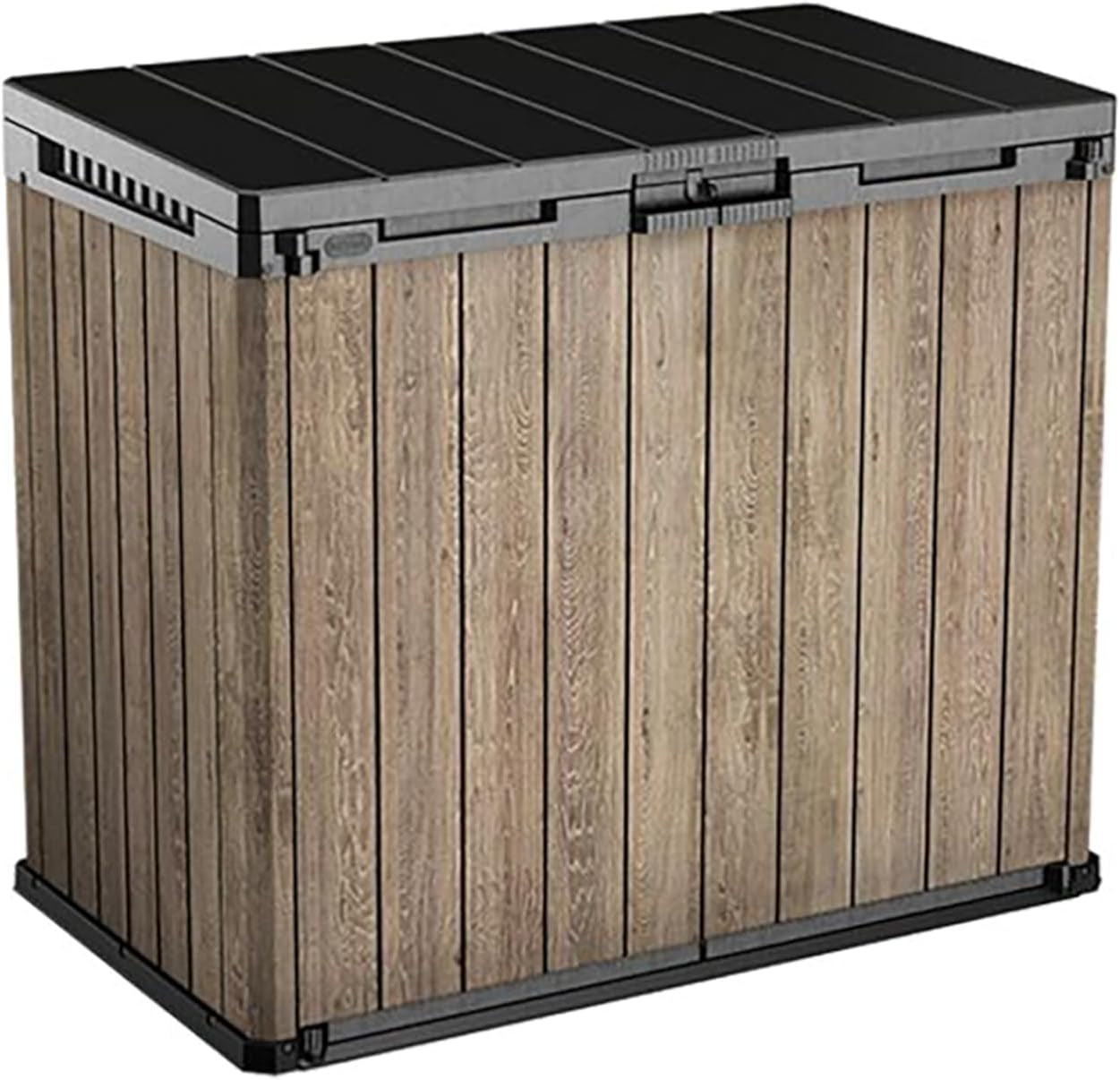 Store-It-Out Darwin 1150L Outdoor Storage Box in Ashwood Brown